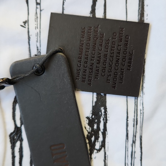 Antony Morato white tee with black graphics, size XL - Picture 4 of 6